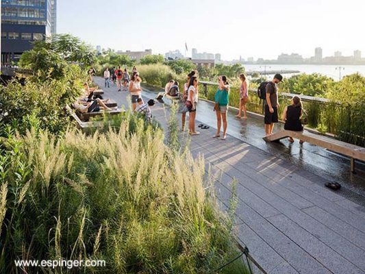 www.espinger.com .High Line Park 23 533x400 - های لاین پارک نیویورک