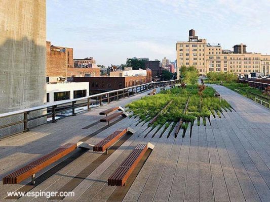 www.espinger.com .High Line Park 32 533x400 - های لاین پارک نیویورک